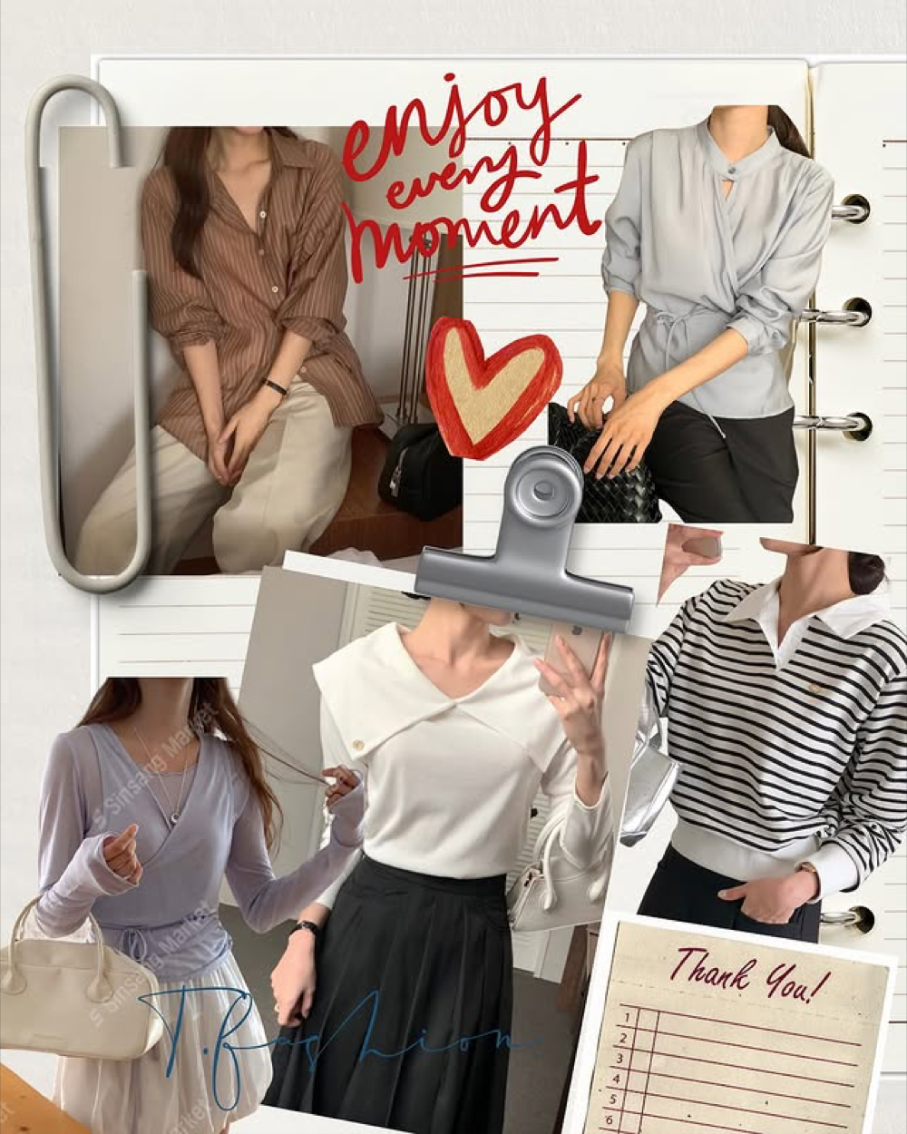 T.Fashion daily outfit collage
